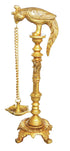 Brass Table Parrot Deepak 1.5Kg